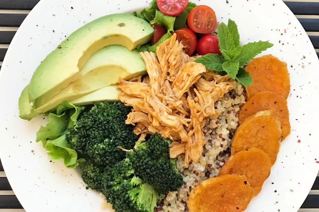 Buddha Bowl mit Huhn
