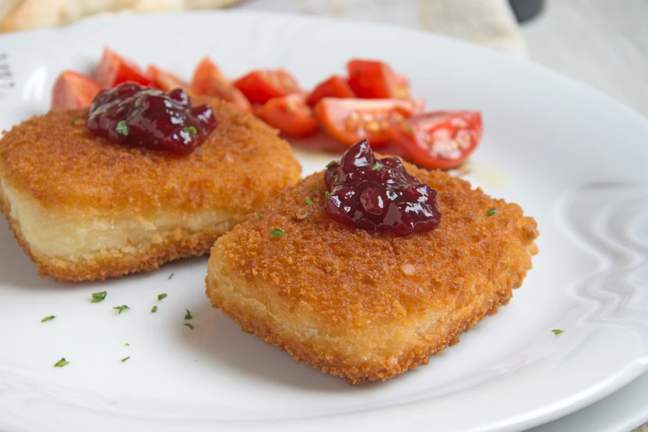 Gebackener Emmentaler