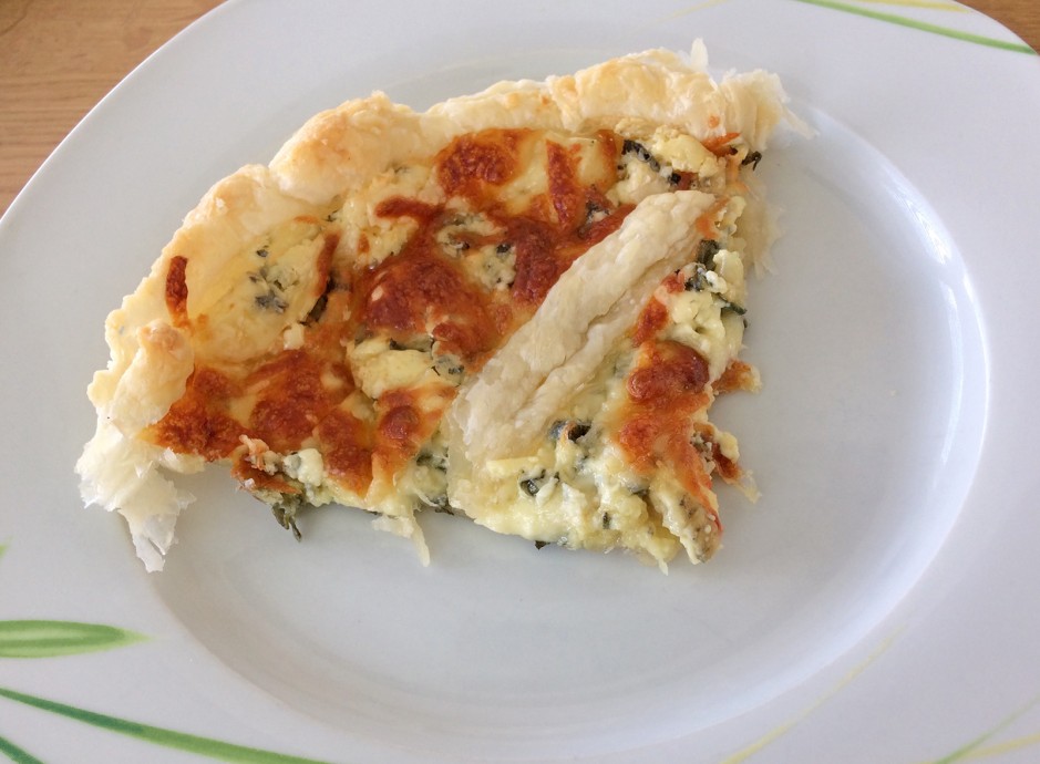 Käse-Tarte mit Salbei