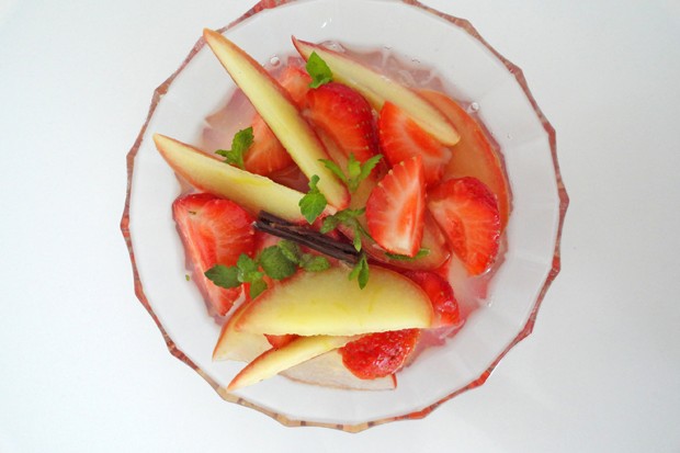 Erdbeer-Apfel-Kompott