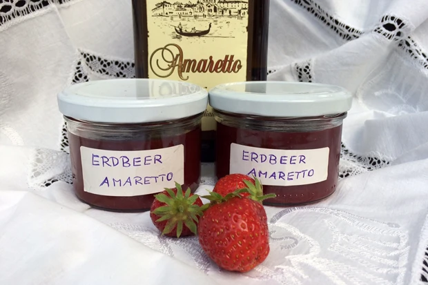 Erdbeer-Amaretto-Marmelade