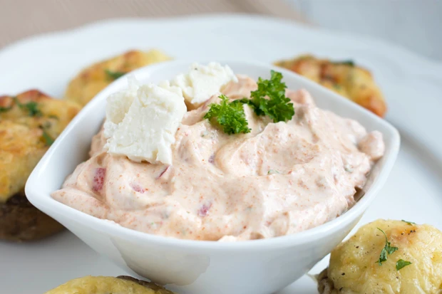Scharfe Feta-Creme