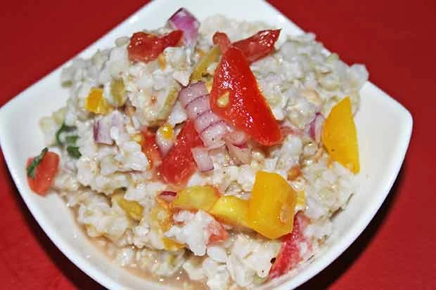 Sommerlicher Buchweizen - Salat