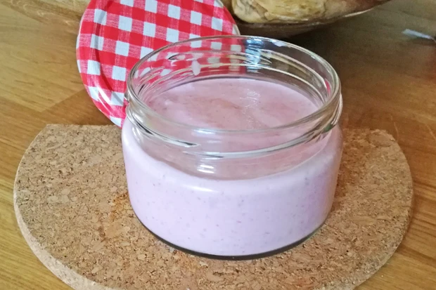 Himbeer-Kokos-Joghurt