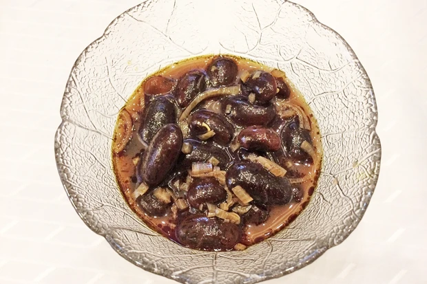 K&auml;ferbohnensalat mit Kern&ouml;l