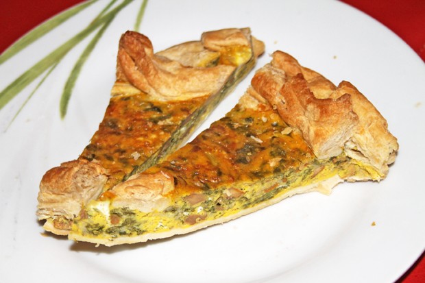 Eierschwammerl - Mangold - Quiche
