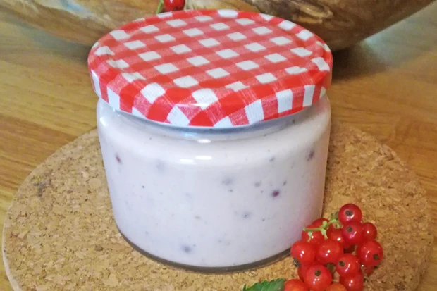 Bananen-Ribisel-Joghurt