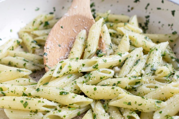 Penne mit Kerbel