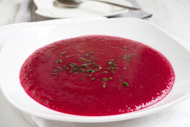 Rote Rüben-Kartoffelsuppe