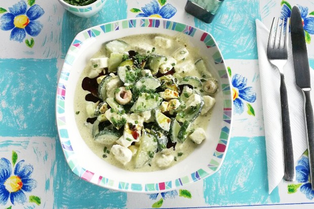 Steirischer Feta-Salat
