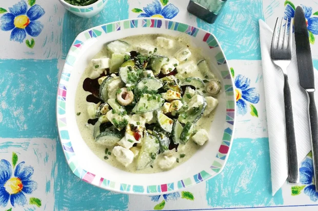 Steirischer Feta-Salat