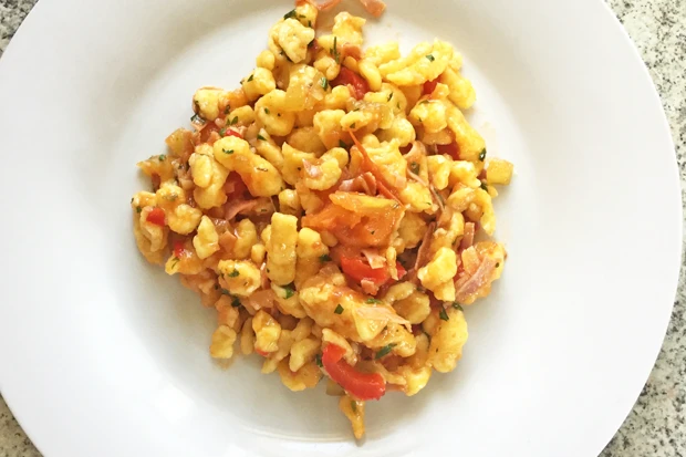 Mediterrane Sp&auml;tzlepfanne