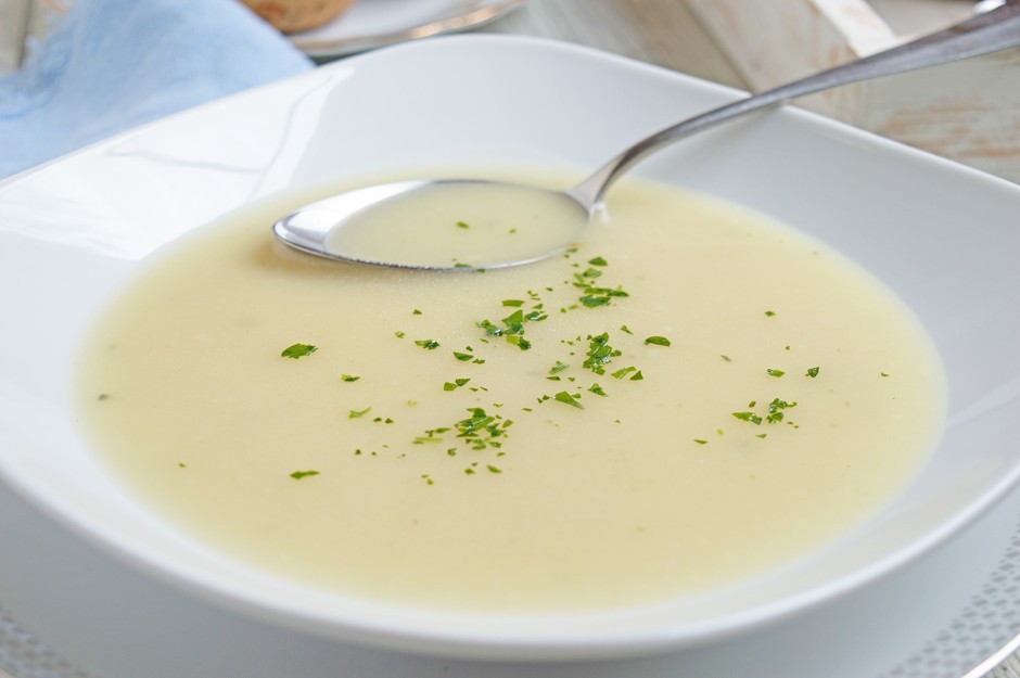 Apfel-Sellerie-Suppe