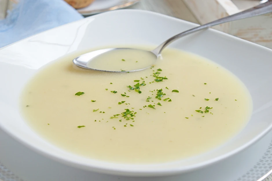 Apfel-Sellerie-Suppe