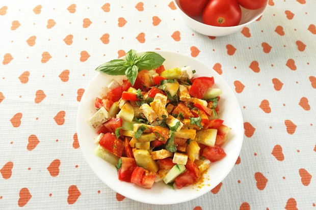 Sommerlicher Salat