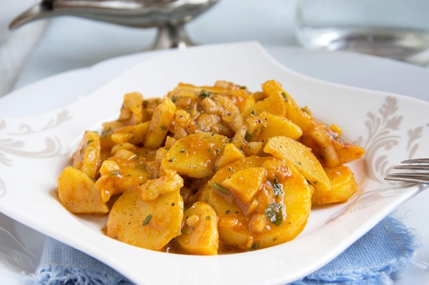 Orientalischer Kartoffelsalat