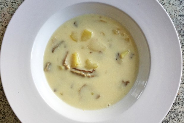 Pilzrahmsuppe