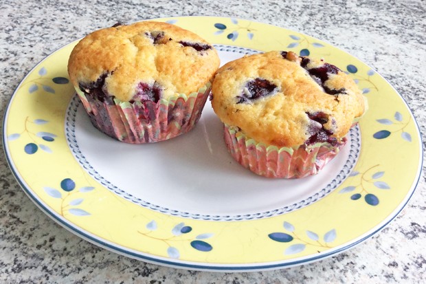 Heidelbeermuffins
