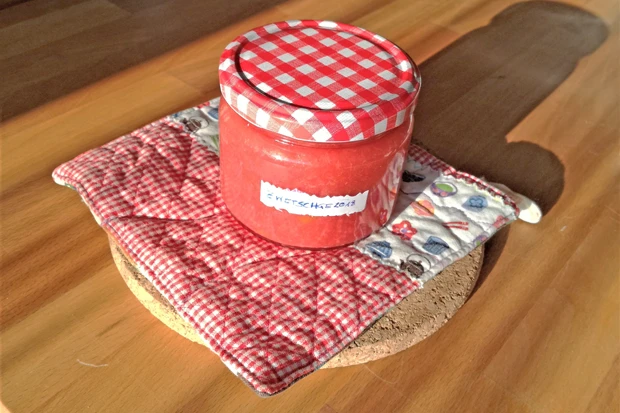 Zwetschgenmarmelade Low Carb (ohne Zucker)