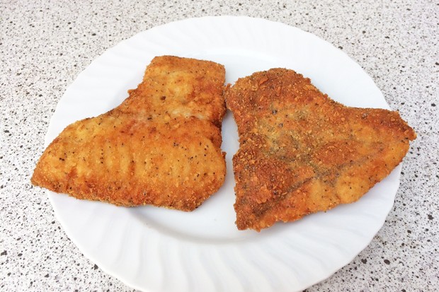 Karpfen mit Mohnpanade