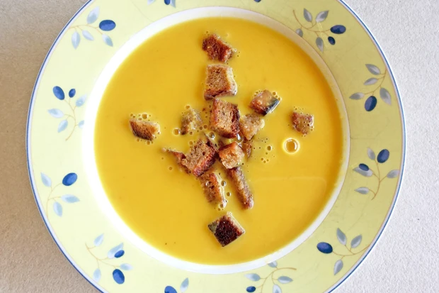 Exotische K&uuml;rbiscremesuppe