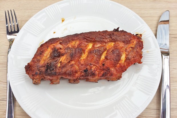 Sparerips mit Honigmarinade