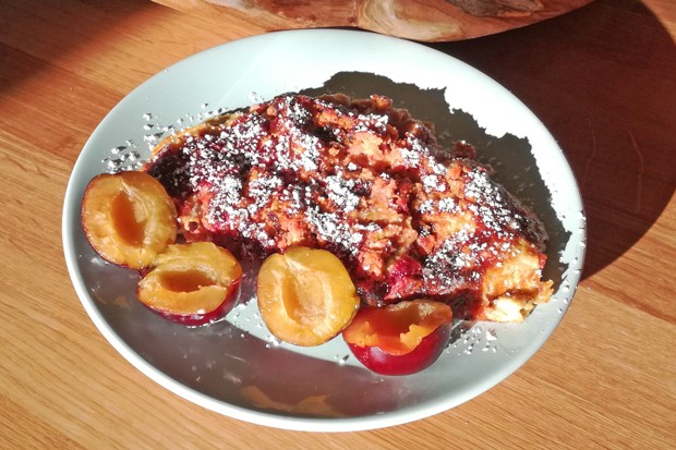 Zwetschgen-Omelette