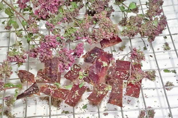 D&ouml;rrfleisch nach Anchorage Art, Beef Jerky