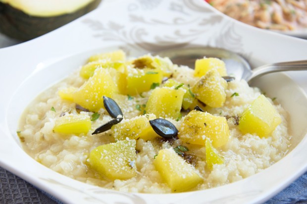 Steirisches Kürbisrisotto