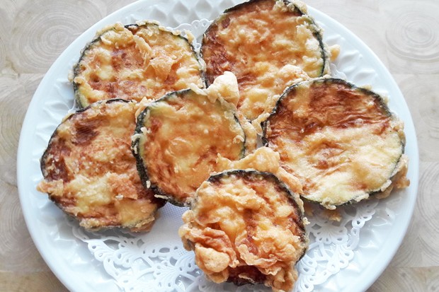 Zucchini frittiert