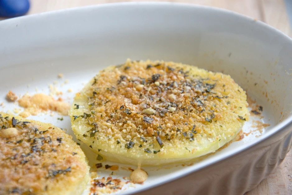 Überbackener Kohlrabi