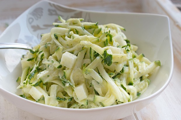 Zucchini-Apfel-Salat