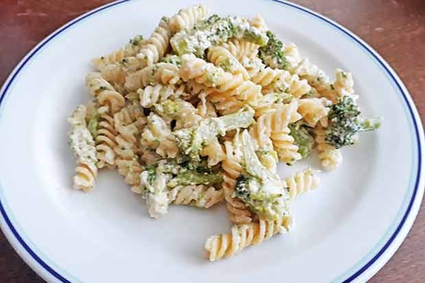 Penne in Brokkoli-Käsesauce