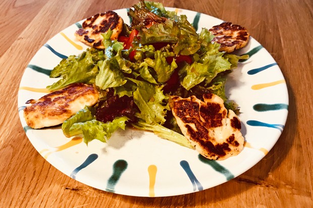 Halloumi Salat