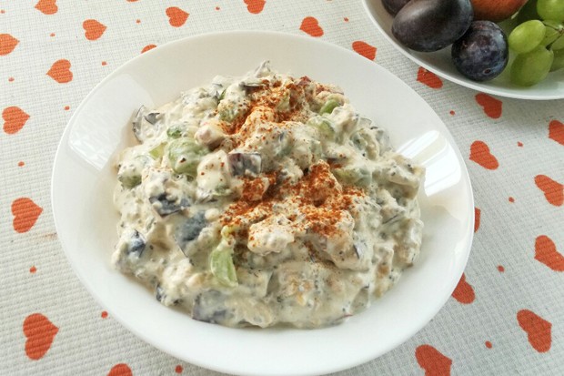 Müsli mit Sauerrahm und Joghurt
