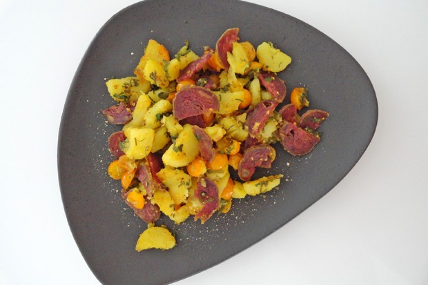 Salamigröstl mit Salbei