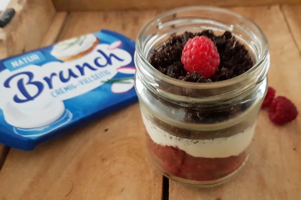 Himbeer-Brunch-Dessert