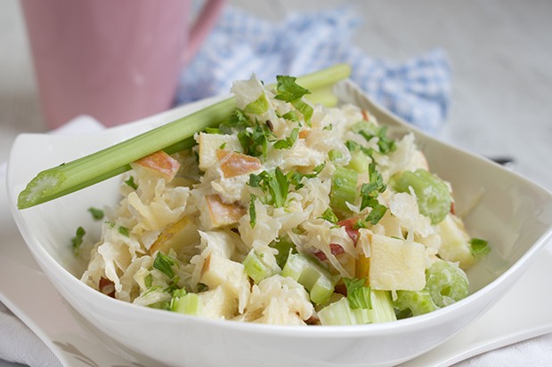 Sellerie-Kraut-Salat
