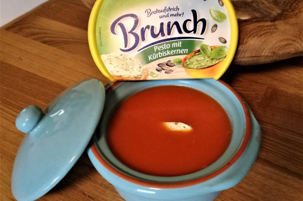 Tomatensuppe mit Brunch