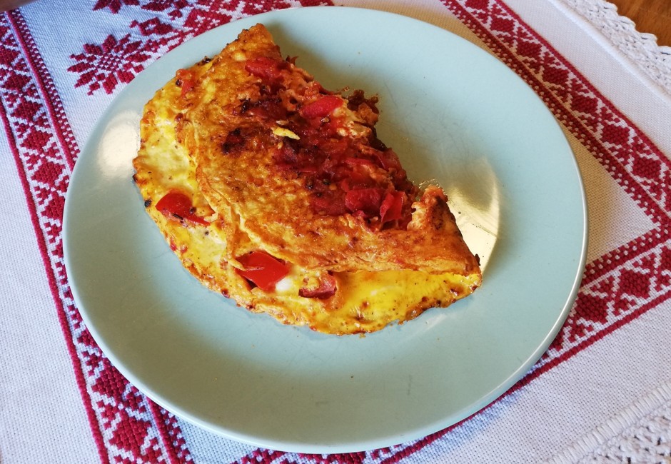 Tomaten-Omelette