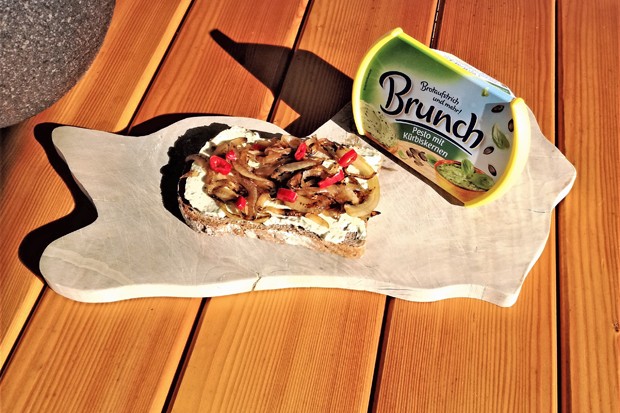 Pikanter Snack mit Brunch