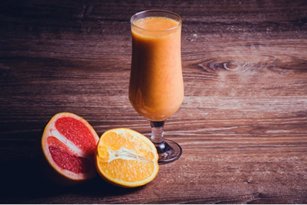 Orangen-Buttermilch-Shake