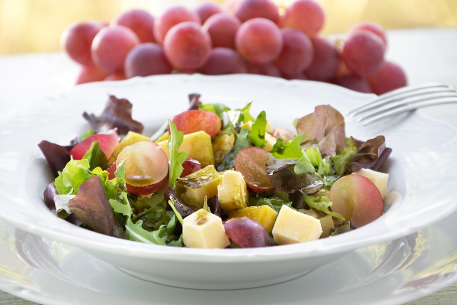 Herbstlicher Käsesalat