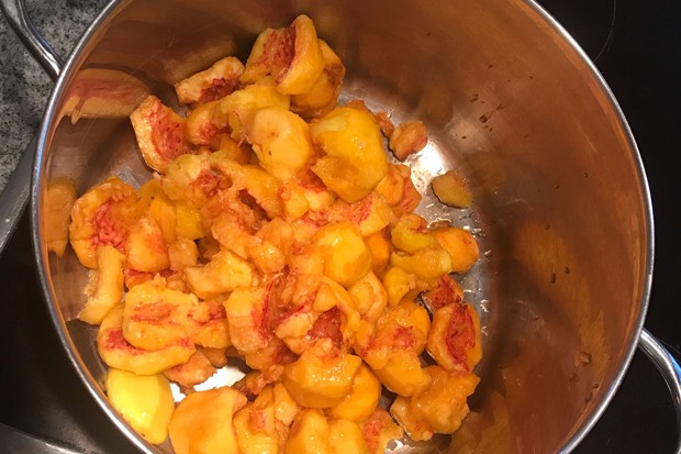 Pfirsich Marmelade
