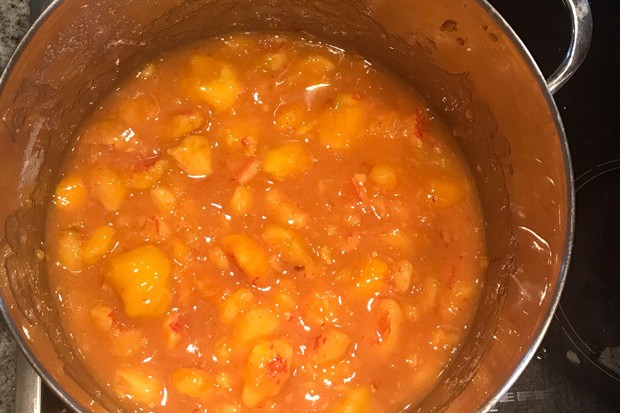 Pfirsich Marmelade