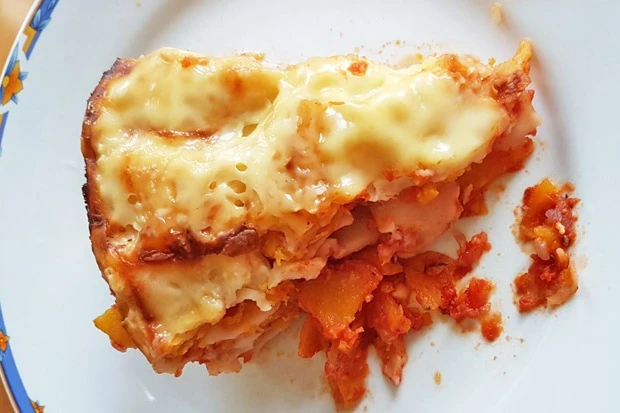 Kürbislasagne