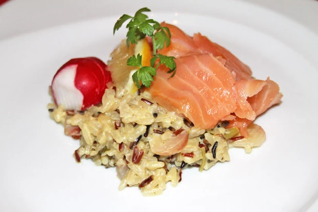 Cremiger Fr&uuml;hlings - Reis mit Brunch
