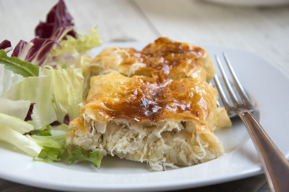 Schneller Sauerkrautstrudel