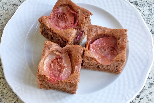 Pfirsichkuchen