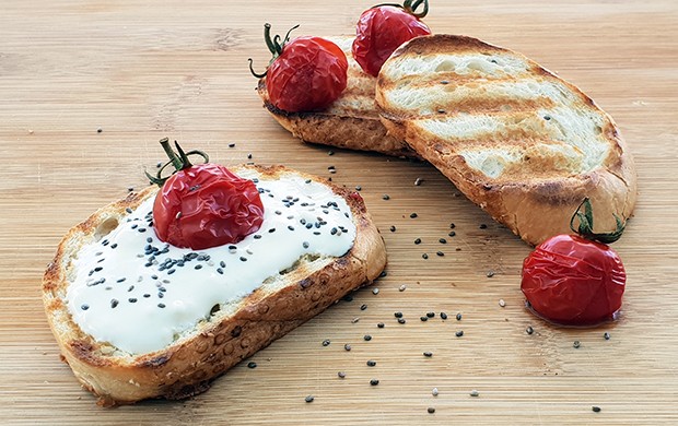 Bruschetta mit Brunch